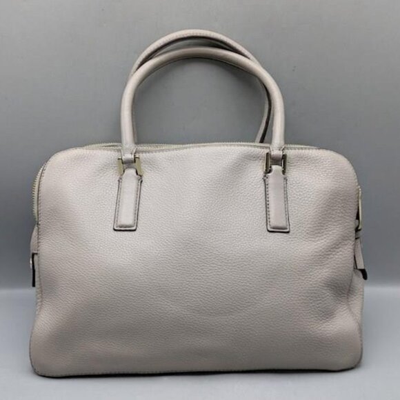 Tory Burch Thea Triple Zip Satchel Dust Storm - Picture 5 of 5